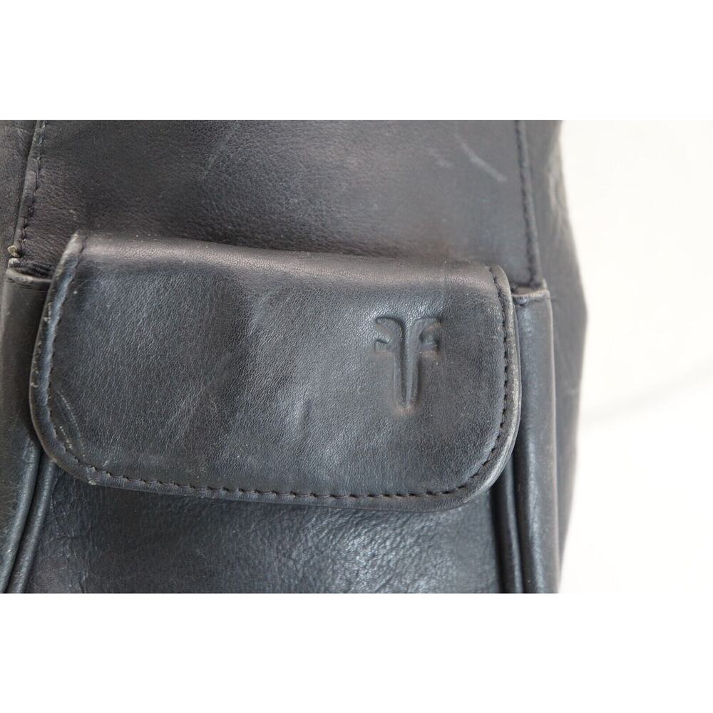 Frye Black Leather Backpack - Picture 11 of 11